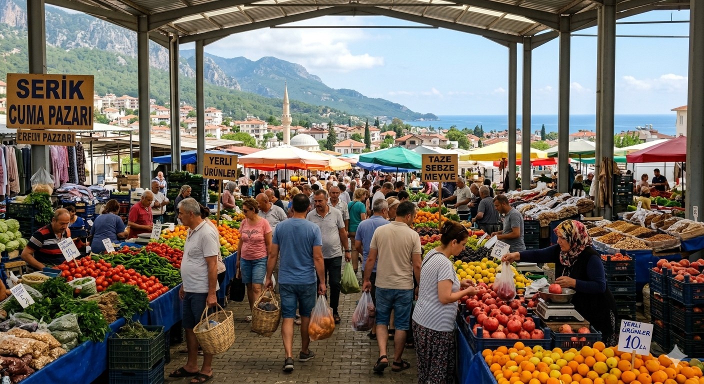 Serik Tekke Mahalle Pazarı