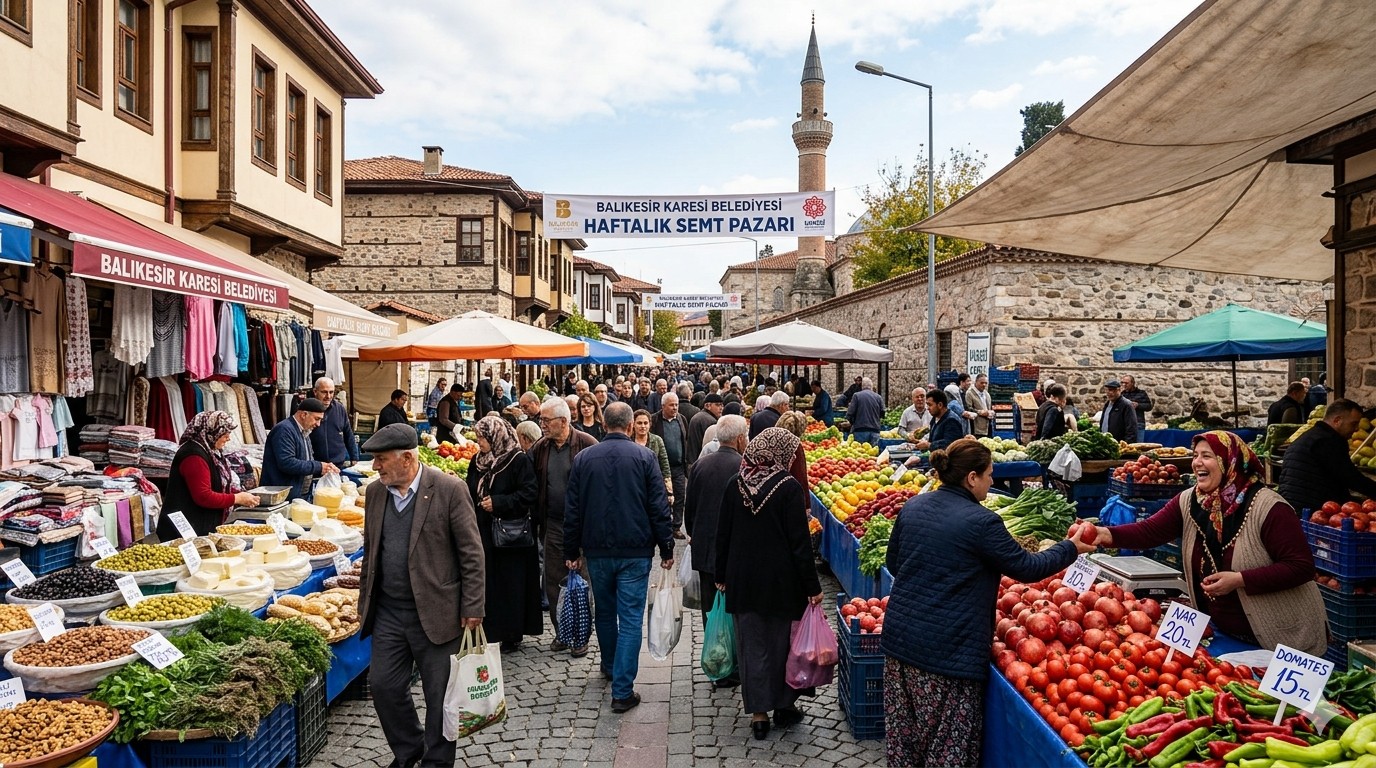 Balıkesir-Karesi Ali Hikmet Paşa Kapalı Pazar
