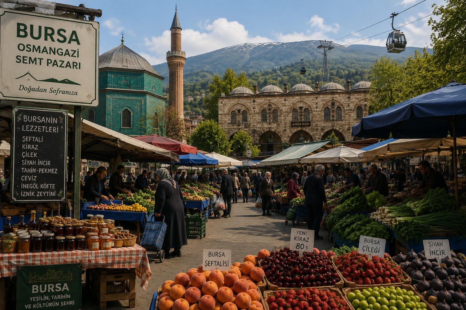 Bursa-Nilüfer Çamlıca Kapalı Pazarı